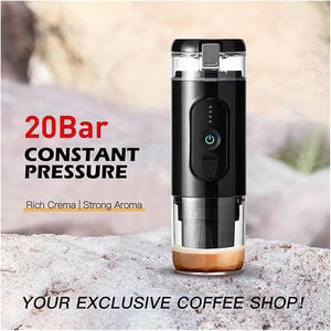 Portable Electric Espresso Coffee Maker © Ⓢ